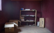 The pharmacy at Pama Health Facility is almost empty. The only medication that remains - a full box of tablets for treating malaria (Artemether 20mg) - is out of date. Photo: Chris de Bode / CAR