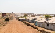 The edge of the PoC in Juba, South Sudan. Photo: Steve De Neef