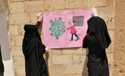 Discussing Covid-19 in a northern Syria community. Photo: Concern Worldwide.