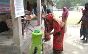 Concern Bangladesh have implemented new measures to prevent the spread of Covid-19. Photo: Firoz Mahmud