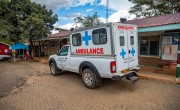 General view of health care facility. Kibera slum, Nairobi, Kenya Photo : Ed Ram