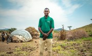 Giro Dima, a health & nutrition officer in Turkana, northern Kenya. Photo: Gavin Douglas