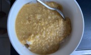 Daal and rice in a bowl