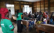 Concern staff delivering a workshop on GBV in DRC.