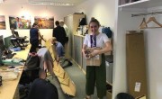 One of the tasks from the 2019 summer party - build a slide!