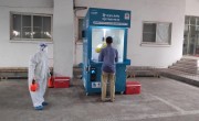 Concern Bangladesh in collaboration with local partners launched New Digital Booths for screening and testing of Covid-19. The service was free. Photo: EHD