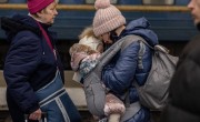 People are fleeing fighting across Ukraine. Photo: Stefanie Glinski/Concern Worldwide