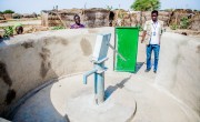 A Concern team member inspects a well. Concern provides many wells in the Lake Chad region with more planned over the coming years. Access to water has always been a challenge in the region. Photo: Gavin Douglas/Concern Worldwide