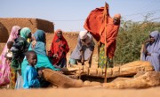 In 2016, Concern funded the improvement of this water point in Kolloma village, Tahoua, which continues to serve the community of around 900 families. Today, we support the health clinic in the village and provide advice on nutritional health. Photo: Darren Vaughan/Concern Worldwide