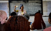 VSLA members have access to training, including literacy skills