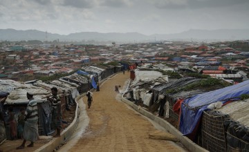 Cox'z Bazar refugee camp in Bangladesh. Photo: Abir Abdullah / Concern Worldwide.
