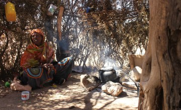 Roda Mussa Mohamed has benefited from a new water point in her village constructed by Concern Worldwide. Photo: Erin Wolgamuth, Somaliland, Jan 2017