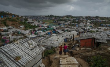 Cox's Bazar Refugee Camp, Bangladesh is the largest displacement camp in the world. It is home to almost 900,000 Rohingya people who have fled violence in Myanmar. Photo: Abir Abdullah/ Concern Worldwide