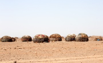 North eastern Kenya in the ferociously hot Chalbi desert. Photo: Jennifer Nolan