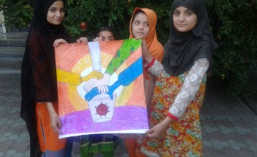 Drawing by Sadeed's family, Pakistan