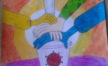Drawing by Sadeed's family, Pakistan