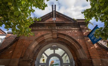 The front of our office in Belfast, Northern Ireland.