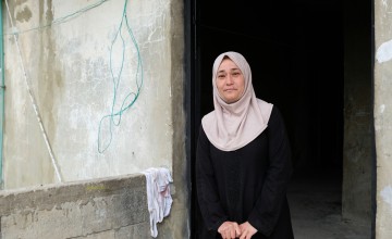 Maha was a primary school teacher in Syria before she fled to Lebanon in 2014. Photo: Darren Vaughan