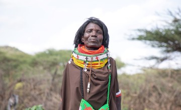 Celina Ngisuru Adapal and her daughter Apori live in Lokapelpus village, Turkana. Photo: Gavin Douglas/Concern Worldwide