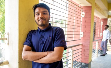 Rizrad Shakis, president of the adolescent forum in Rangpur, Bangladesh. Photo: Gavin Douglas