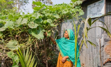 Malika Begum, programme participant of the Zurich programme. Photo: Gavin Douglas