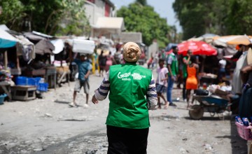 Woman in Haiti