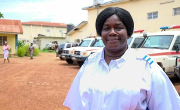 Nurse matron in Sierra Leone 