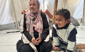 Dalia* with her son