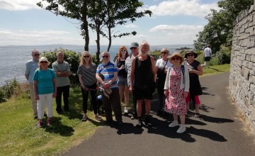 Derry Mick Cora held a fundraising walk in Greencastle in June 2021.