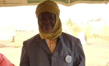 Mika Moutari shares what being a community volunteer means to him. Photo: Ciara Hogan/Concern Worldwide.