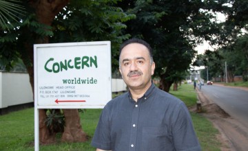 Yousaf Jogezai, Country Director, Malawi Photo: Eamon Timmins/ Concern Worldwide