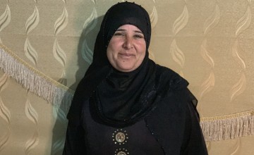 Nawal* fled violence in Syria. Photo: Jason Kennedy / Concern Worldwide