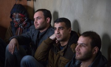 Syrian refugees listen to Concern Protection Field Officer during a non-violent communication session in Tal Abbas in Akkar, Lebanon. Photograph taken by: Dalia Khamissy / Concern Worldwide