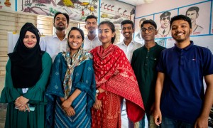 Through the CRAAIN programme, this school has seven committees to encourage young people to become more active in their communities. Photo: Gavin Douglas