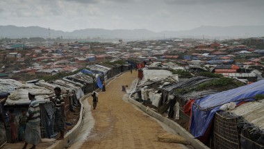 Overview of camp in Cox&#039;s Bazar. Photo: Abir Abdullah/Concern Worldwide