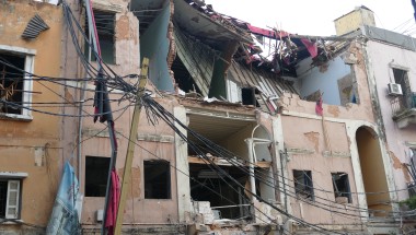Destruction across Beirut city, following the explosion in the port area on 4th August 2020. Images taken by Concern Worldwide team conducting response assessment. Photo: Dom Hunt / Concern Worldwide.