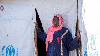 Aichta* in a refugee camp in Eastern Chad. Photo: Eugene Ikua/Concern Worldwide