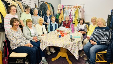 Volunteers at Concern&#039;s Ballycastle shop - some of whom have been volunteering for more than 40 years.