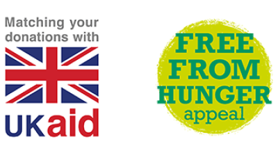 Free From Hunger appeal and UK Aid Match 