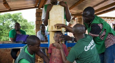 A Concern health screening clinic for children under-five in CAR