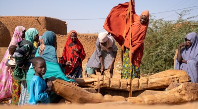 In 2016, Concern funded the improvement of this water point in Kolloma village, Tahoua, which continues to serve the community of around 900 families. Today, we support the health clinic in the village and provide advice on nutritional health. Photo: Darren Vaughan/Concern Worldwide